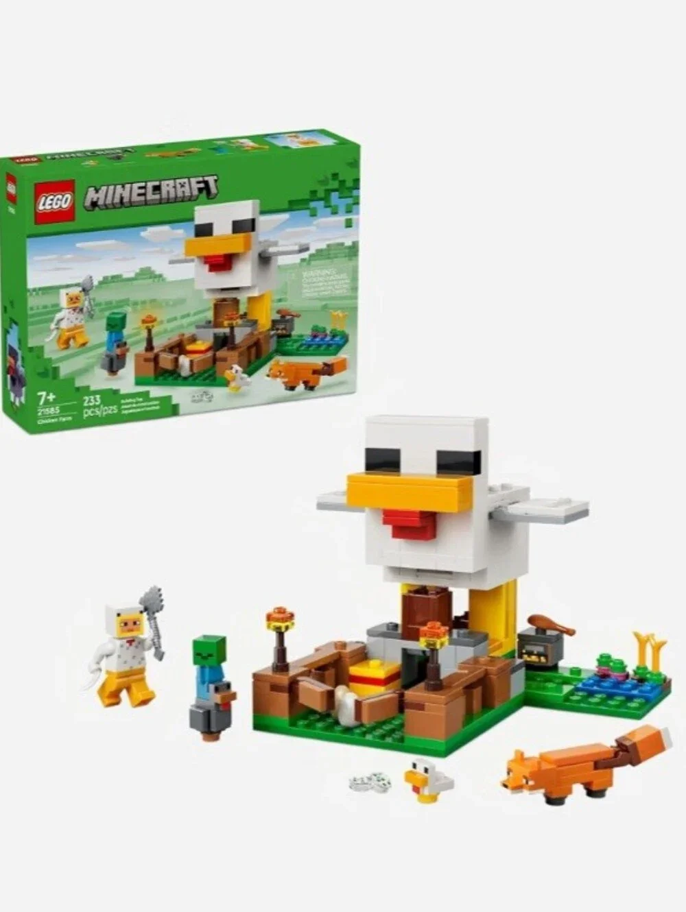 LEGO Minecraft Chicken Farm Set. NWT Ages 7+ 233 PCS